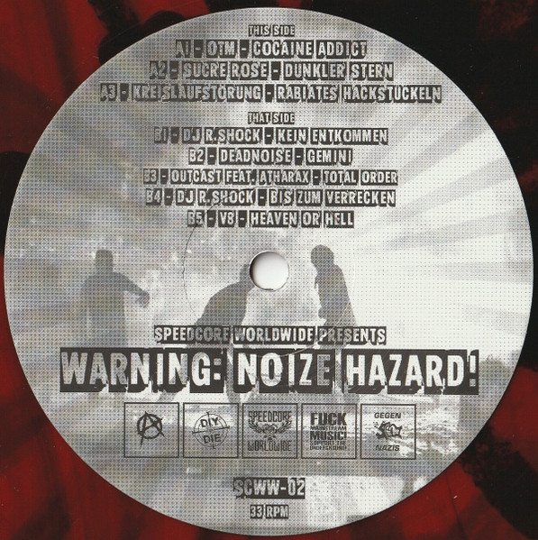 Various - Warning: Noize Hazard! | Speedcore Worldwide Audio Netlabel (SCWW-02)