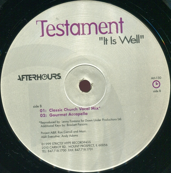 Testament - It Is Well | Afterhours (AH-130) - 3