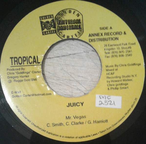 Mr. Vegas - Juicy | Golden Cartel Records (none) - 2