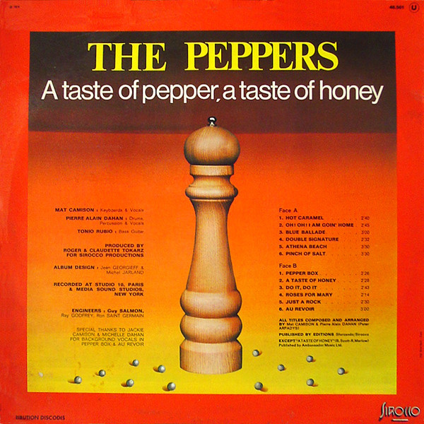 The Peppers - A Taste Of Pepper, A Taste Of Honey | Sirocco (48.501) - 2 The Peppers - A Taste Of Pepper, A Taste Of Honey | Sirocco (48.501) - 2