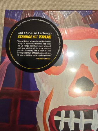 Jad Fair & Yo La Tengo - Strange But True | Joyful Noise Recordings (JNR515) - 2
