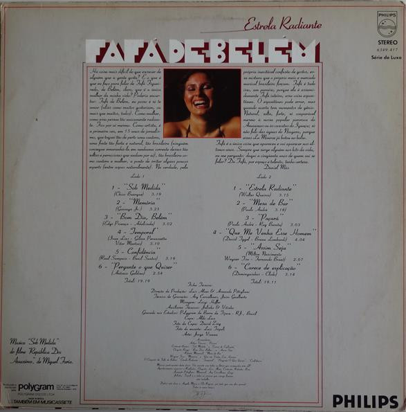 Fafá De Belém - Estrela Radiante | Philips (6349 417) - 2