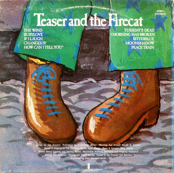 Cat Stevens - Teaser And The Firecat | Island Records (85.389 - I) - 4 Cat Stevens - Teaser And The Firecat | Island Records (85.389 - I) - 4