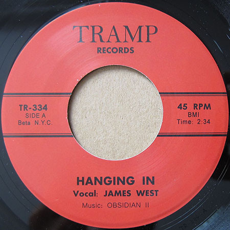 James West - Hanging In | Tramp Records (TR-334)