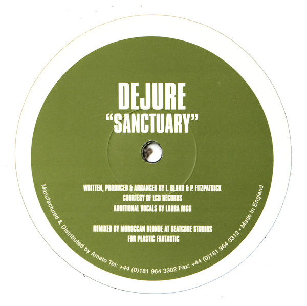 Dejure - Sanctuary | Spot On Records (SPOT 29) - 4