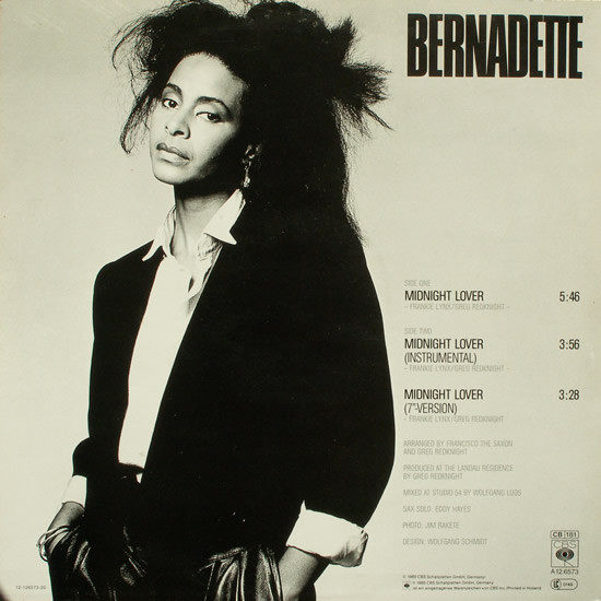 Bernadette - Midnight Lover | CBS (CBSA 12.6573) - 2 Bernadette - Midnight Lover | CBS (CBSA 12.6573) - 2