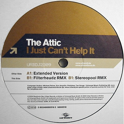 The Attic - I Just Can't Help It | Urban (URBDJ2309)