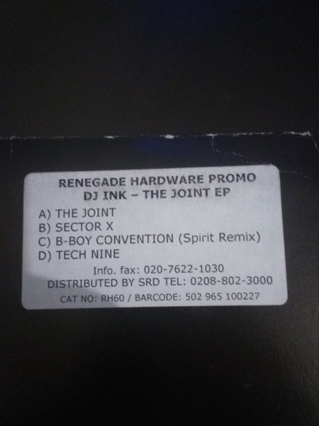 DJ Ink - The Joint | Renegade Hardware (RH60) - main DJ Ink - The Joint | Renegade Hardware (RH60) - main