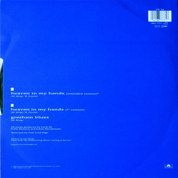 Level 42 - Heaven In My Hands | Polydor (PZ 14) - 2