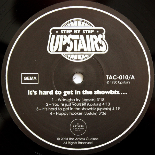 Upstairs - It's Hard To Get In The Showbiz | The Artless Cuckoo (TAC-010) - 2