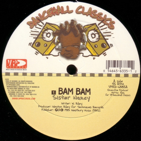 Sister Nancy - Bam Bam | VP Records (VPRD-6335) - main Sister Nancy - Bam Bam | VP Records (VPRD-6335) - main