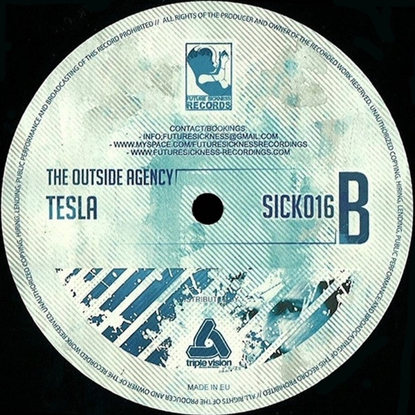DJ Hidden / The Outside Agency - Einstein / Tesla | Future Sickness Records (SICK016) - 2