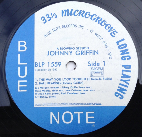 Johnny Griffin - A Blowing Session | Blue Note (BLP 1559) - 3