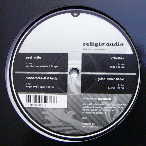 Various - Various Artists Compilation Part 2 | Religio Audio (RA 005 z) - 2 Various - Various Artists Compilation Part 2 | Religio Audio (RA 005 z) - 2