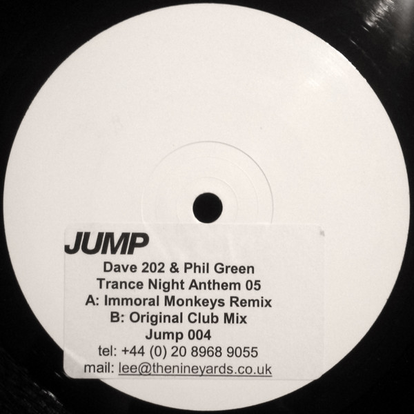 Dave 202 & Phil Green - Trance Night Anthem 05 | Jump (JUMP 004) - main Dave 202 & Phil Green - Trance Night Anthem 05 | Jump (JUMP 004) - main