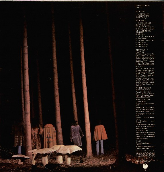 Gryphon - Midnight Mushrumps | Transatlantic Records (TRA 282) - 3