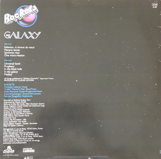 Rockets - Galaxy | Rockland Records (67.493) - 2