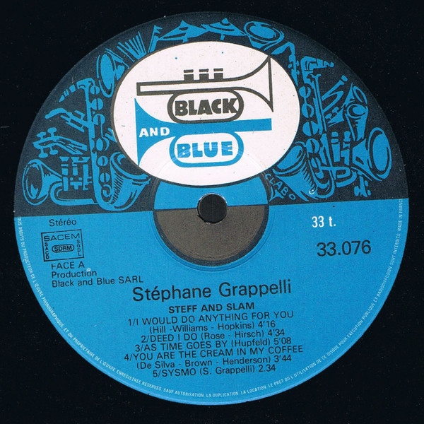 Stéphane Grappelli - Steff And Slam | Black And Blue (33.076) - 2