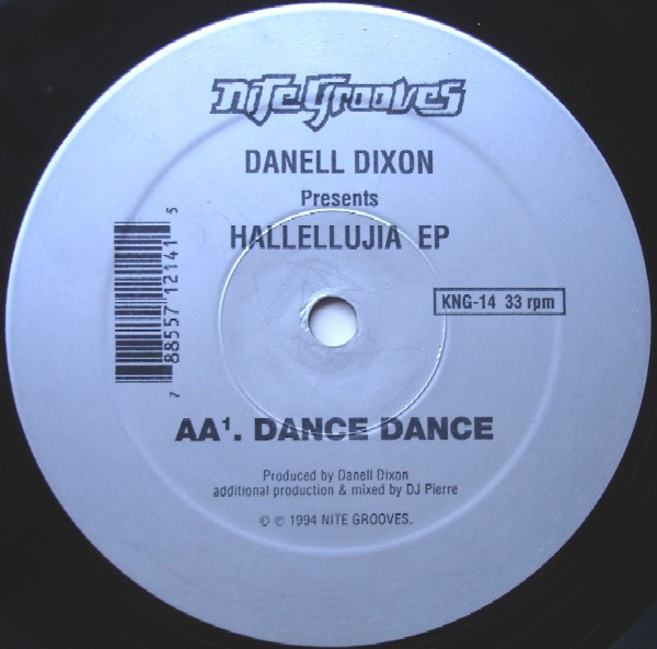 Danell Dixon - Hallellujia EP | Nite Grooves (KNG-14) - 2