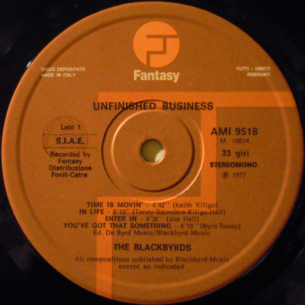 The Blackbyrds - Unfinished Business | Fantasy (AMI 9518) - 4