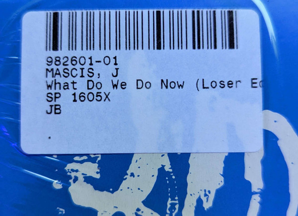 J Mascis - What Do We Do Now | Sub Pop (SP 1605X) - main J Mascis - What Do We Do Now | Sub Pop (SP 1605X) - main