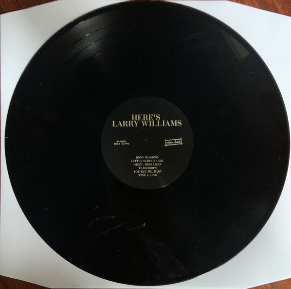 Larry Williams - Here's Larry Williams | Wax Love (WLV82083) - 4