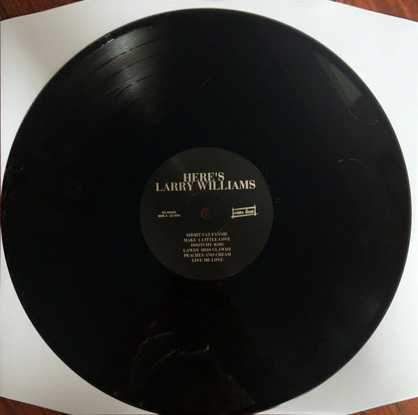 Larry Williams - Here's Larry Williams | Wax Love (WLV82083) - 3