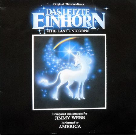 America - The Last Unicorn (Original Soundtrack) | Virgin (VDI 103) - main