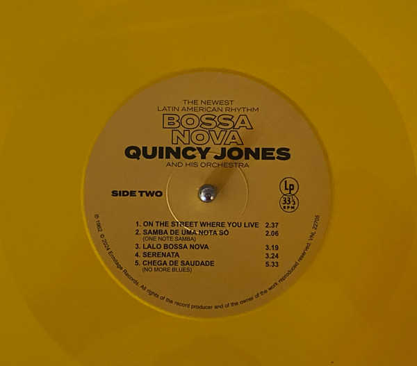 Quincy Jones And His Orchestra - Big Band Bossa Nova | Ermitage (VNL 22705) - 4