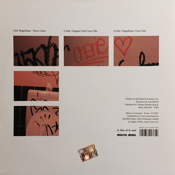 Club Magnifique - Disco Craze | Le Bien Et Le Mal (Bien027) - 2 Club Magnifique - Disco Craze | Le Bien Et Le Mal (Bien027) - 2