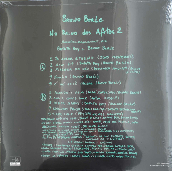 Bruno Berle - No Reino Dos Afetos 2 | Far Out Recordings (FARO240LP) - 2