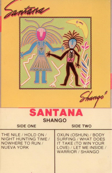 Santana - Shangó [Cassette] | Columbia (FCT 38122) - main