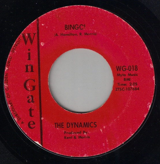 The Dramatics - Bingo! | Wingate (WG-018) - main