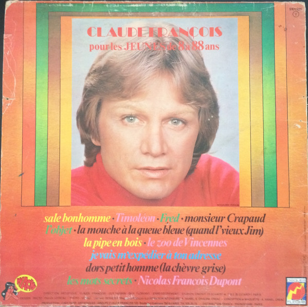 Claude François - Pour Les Jeunes De 8 à 88 Ans | Disques Flèche (9101 925) - 2