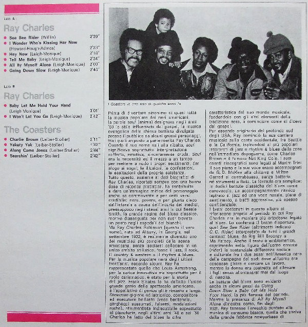 Ray Charles / The Coasters - Ray Charles / The Coasters | Curcio (GSR - 5) Ray Charles / The Coasters - Ray Charles / The Coasters | Curcio (GSR - 5)