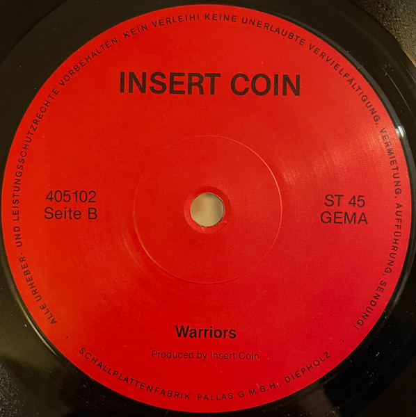 Insert Coin - Nights Of Mystery / Warriors | Not On Label (405102) - 4 Insert Coin - Nights Of Mystery / Warriors | Not On Label (405102) - 4