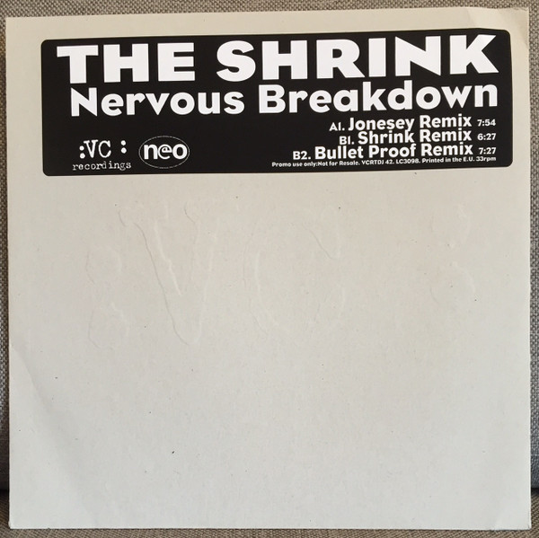 The Shrink - Nervous Breakdown | VC Recordings (VCRTDJ 42) - main