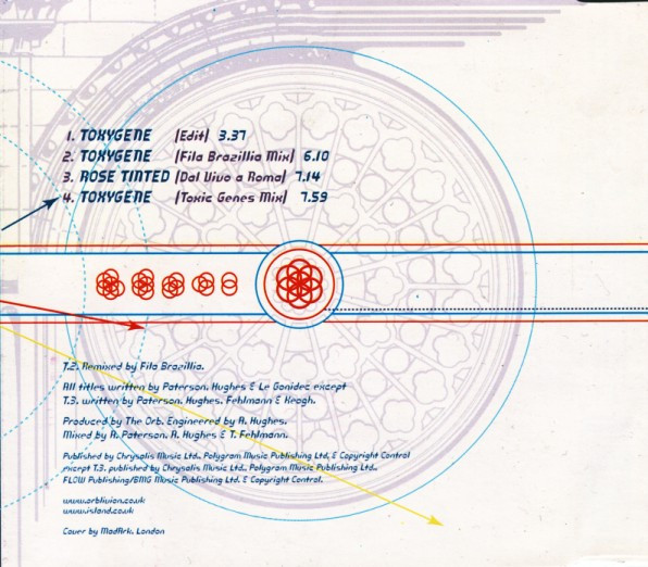 The Orb - Toxygene | Island Records (CIDX 652) - 2