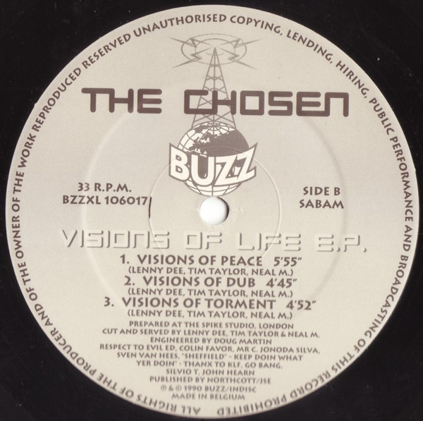 The Chosen - Visions Of Life EP | Buzz (BZZXL 106017) - 3