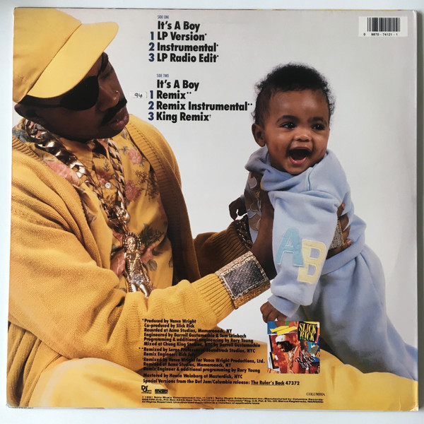 Slick Rick - It's A Boy | Def Jam Recordings (44 74121) - 2