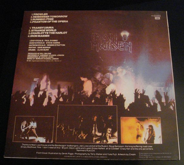 Iron Maiden - Iron Maiden | EMI (056 1072691) - 2 Iron Maiden - Iron Maiden | EMI (056 1072691) - 2