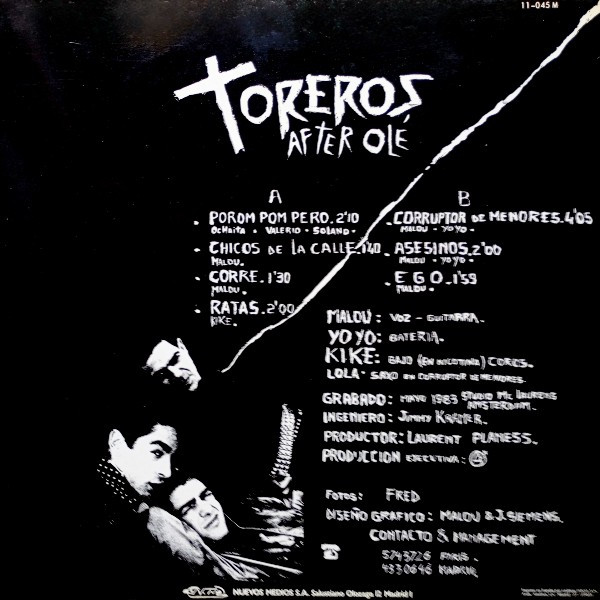 Toreros After Olé - Toreros After Olé | Nuevos Medios (11-045 M) - 2