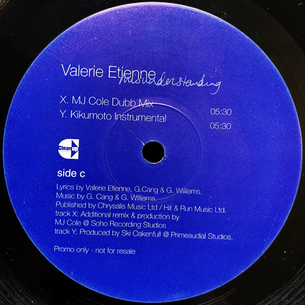 Valerie Etienne - Misunderstanding | Clean Up Records (CUP049P) - 4