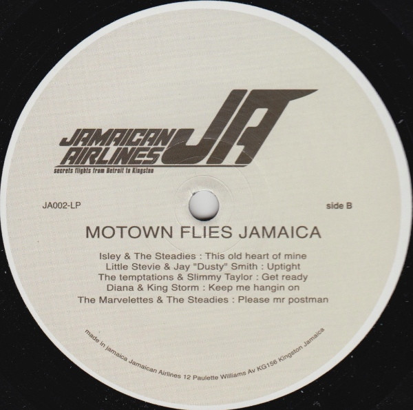 Various - Motown Flies Jamaica | Jamaican Airlines (JA002-LP) - 4 Various - Motown Flies Jamaica | Jamaican Airlines (JA002-LP) - 4