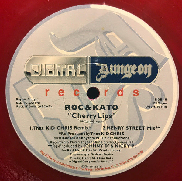 Roc & Kato - Cherry Lips | Digital Dungeon Records (UGBL 63001-1) - 2 Roc & Kato - Cherry Lips | Digital Dungeon Records (UGBL 63001-1) - 2