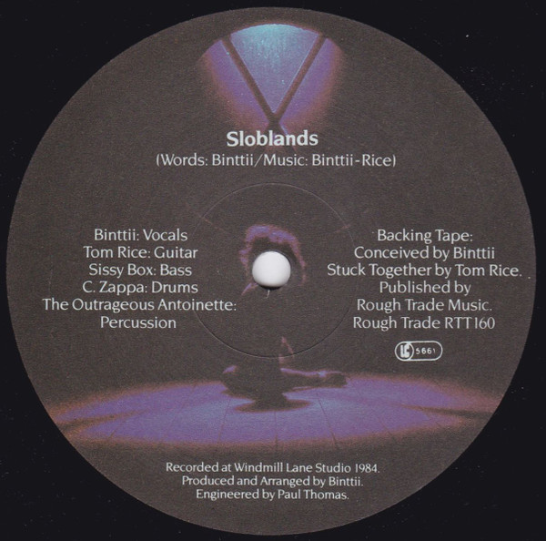 Princess Tinymeat - Sloblands / The Fairest Of Them All | Rough Trade (RTT 160) - 3