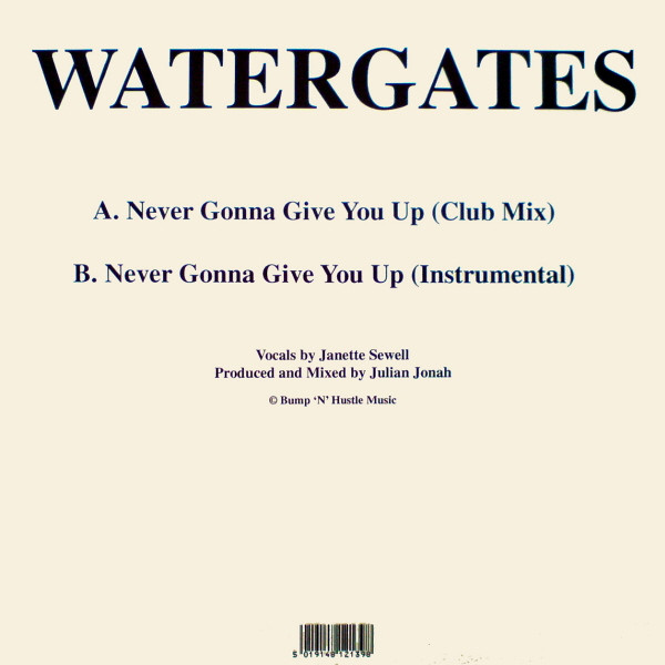 Watergates - Never Gonna Give You Up | Bump 'N' Hustle Music (BUMP 12) - 2