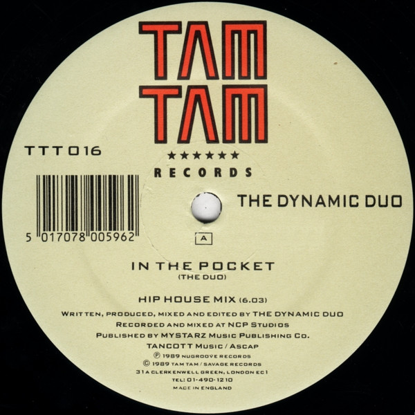 The Dynamic Duo - In The Pocket | Tam Tam Records (TTT 016) The Dynamic Duo - In The Pocket | Tam Tam Records (TTT 016)
