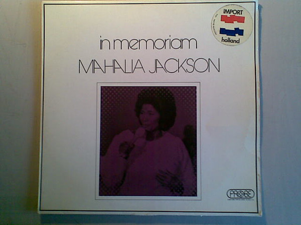 Mahalia Jackson - In Memoriam Mahalia Jackson | Probe (5C.052-90780) - 3
