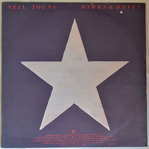 Neil Young - Hawks & Doves | Reprise Records (54109) Neil Young - Hawks & Doves | Reprise Records (54109)